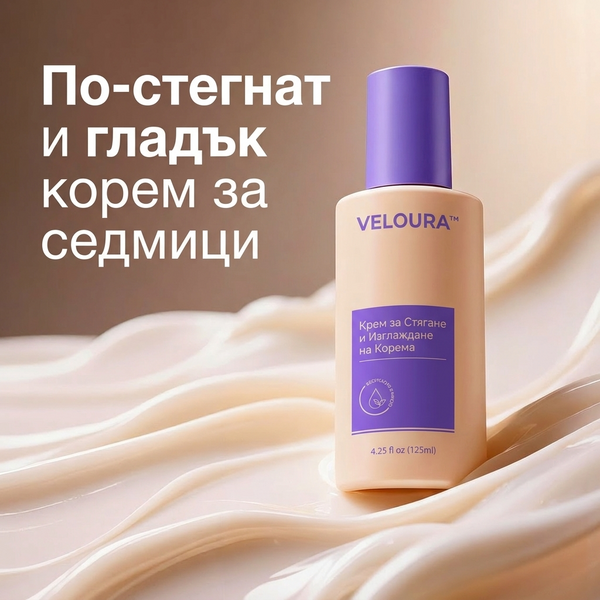 VELOURA™ — Крем срещу Стрии и за Стягане на Тялото, 125мл